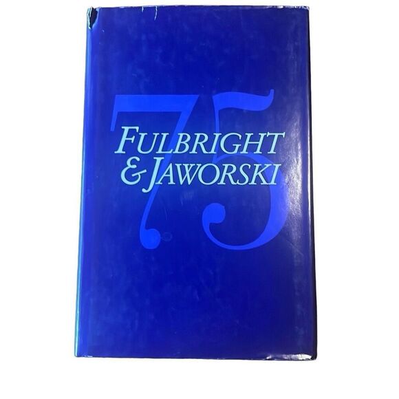 Fulbright & Jaworski 75 Years 1919-1994 Hardcover Book 1994 Edition - Picture 1 of 5